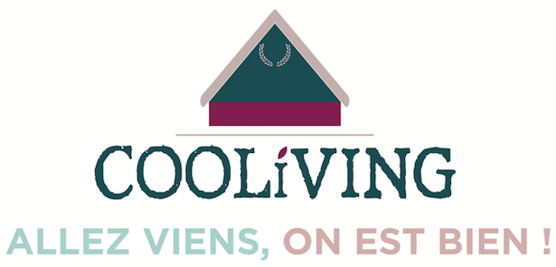 Logo Cooliving, Allez viens on est bien